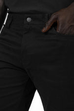 KENNETH COLE - ג'ינס כותנה לייקרה בצבע שחור - MASHBIR//365