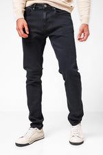 KENNETH COLE - ג'ינס כותנה לייקרה Slim בצבע נייבי - MASHBIR//365