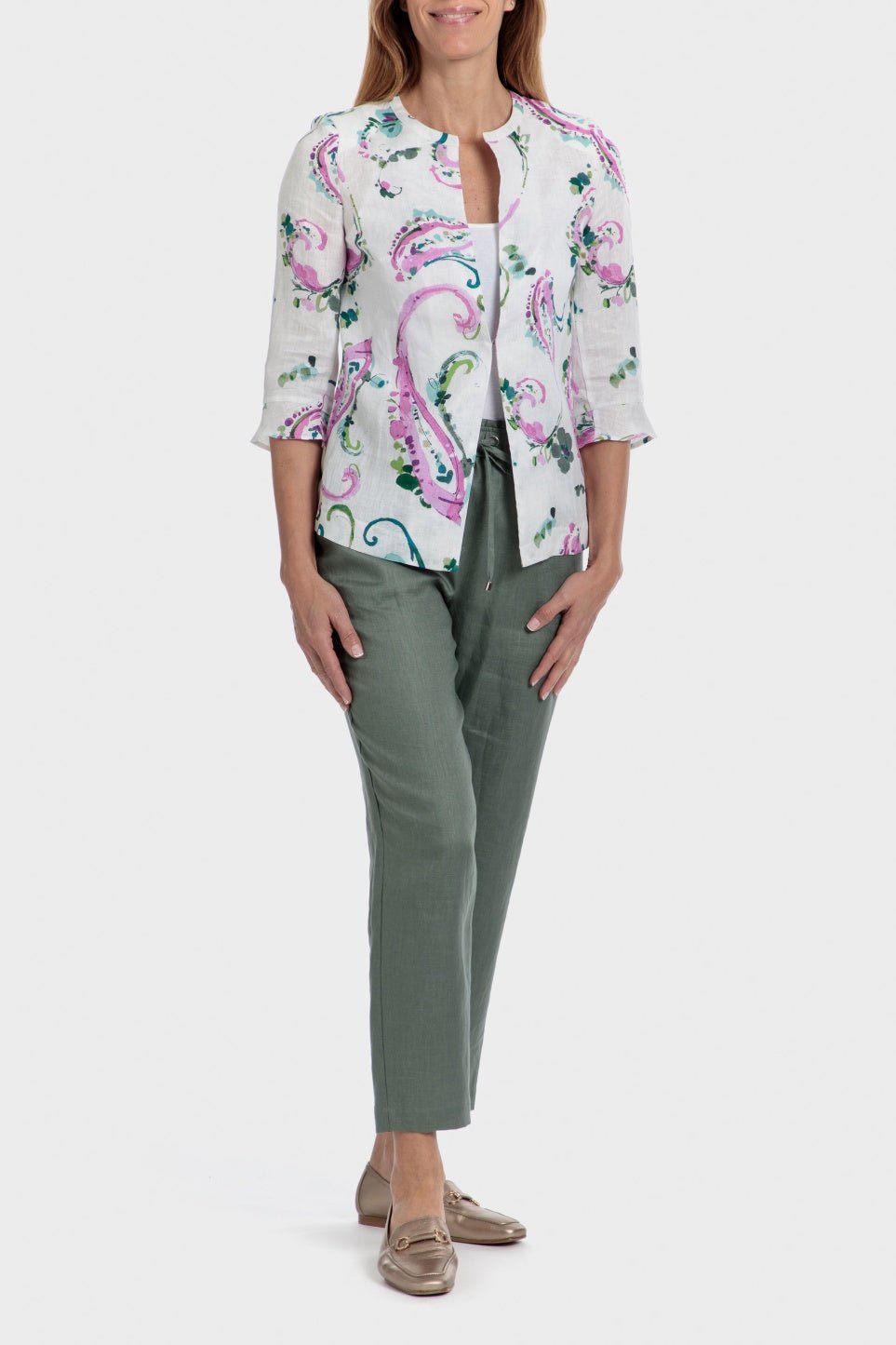 PUNT ROMA - ג'קט 3/4 בשילוב צבעים - MASHBIR//365