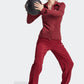 ADIDAS - ג'קט אימון לנשים TRAINING COVER UP בצבע אדום - MASHBIR//365 - 3