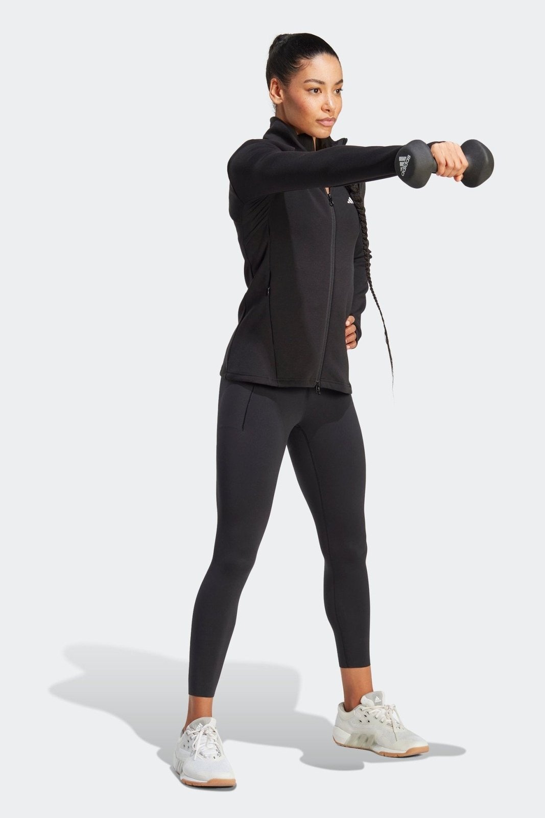ADIDAS - ג'קט אימון לנשים TRN CU בצבע שחור - MASHBIR//365