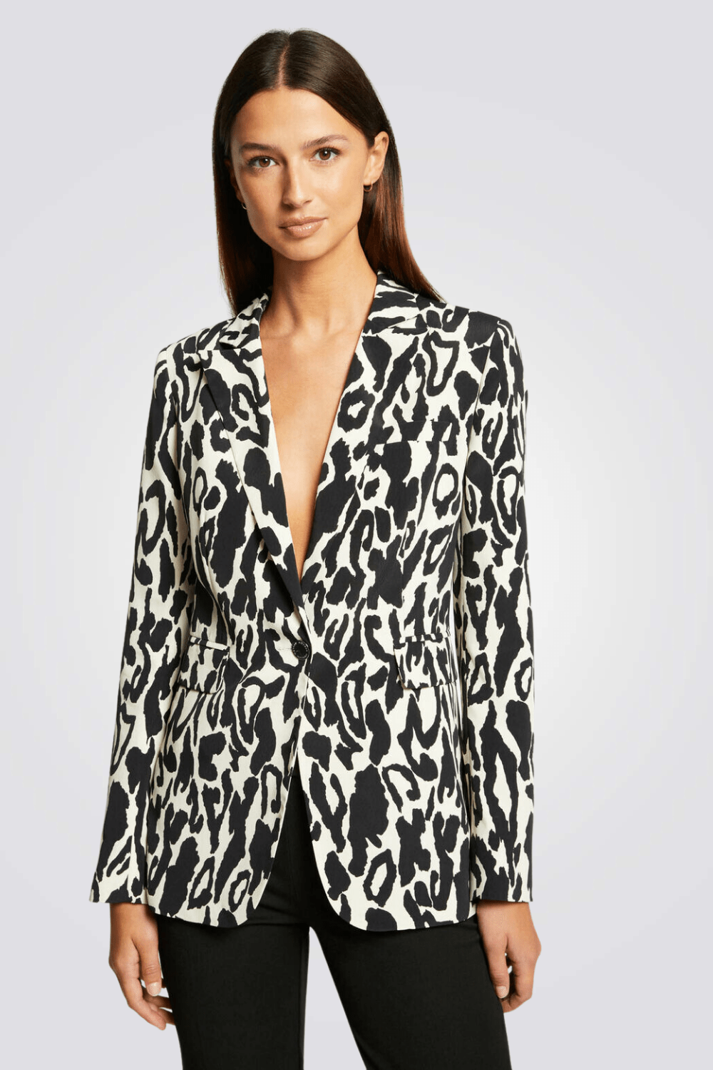 MORGAN - ג'קט ארוך הדפס מנומר - MASHBIR//365