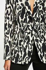 MORGAN - ג'קט ארוך הדפס מנומר - MASHBIR//365