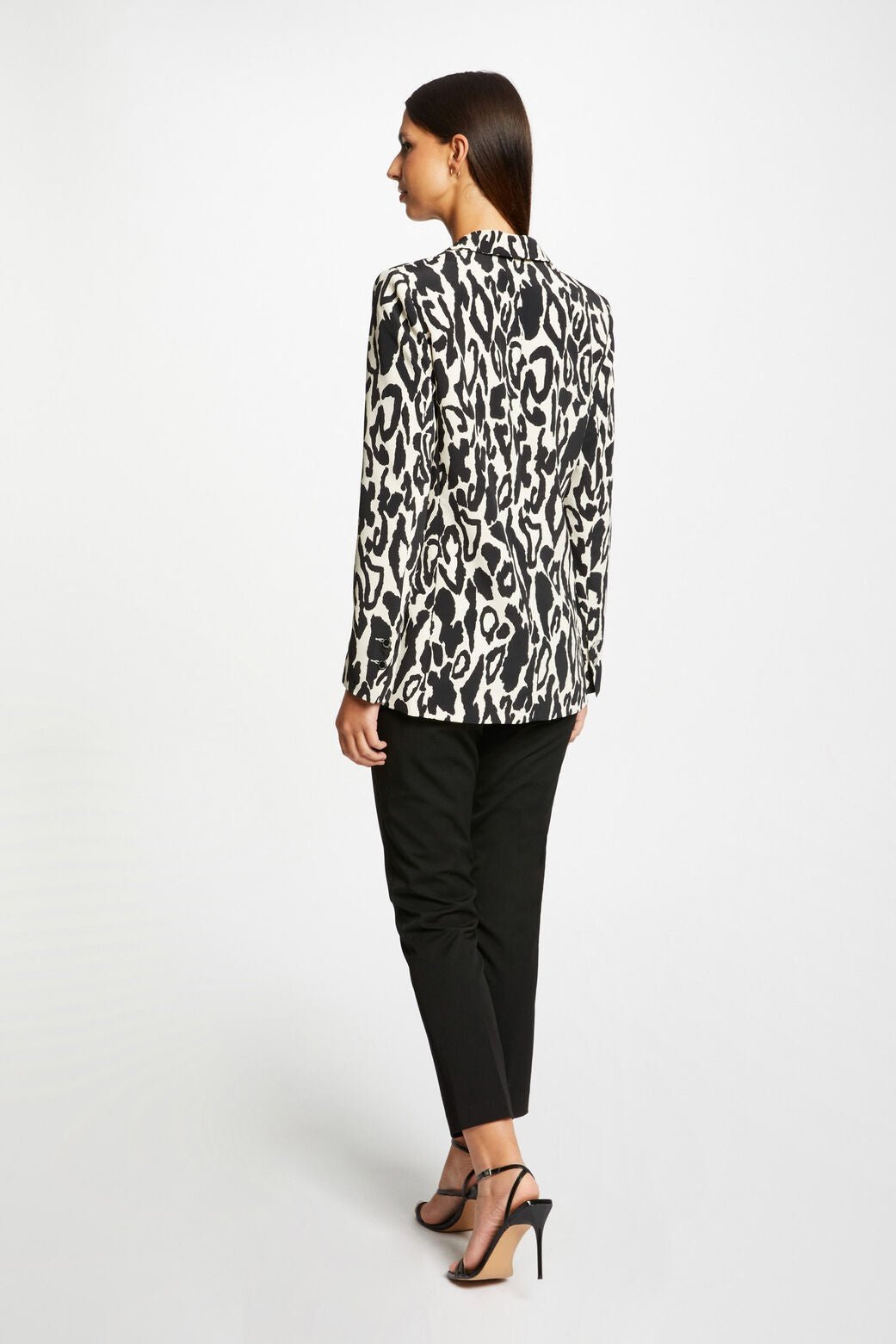 MORGAN - ג'קט ארוך הדפס מנומר - MASHBIR//365