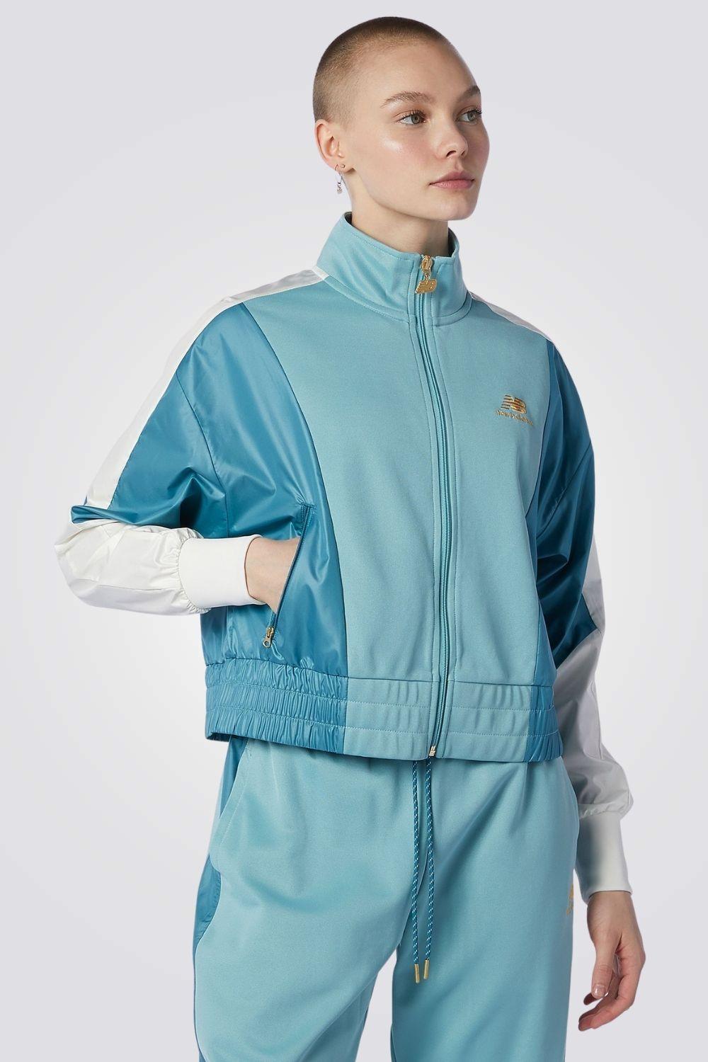 NEW BALANCE - ג'קט Athletics Higher Learning כחול - MASHBIR//365