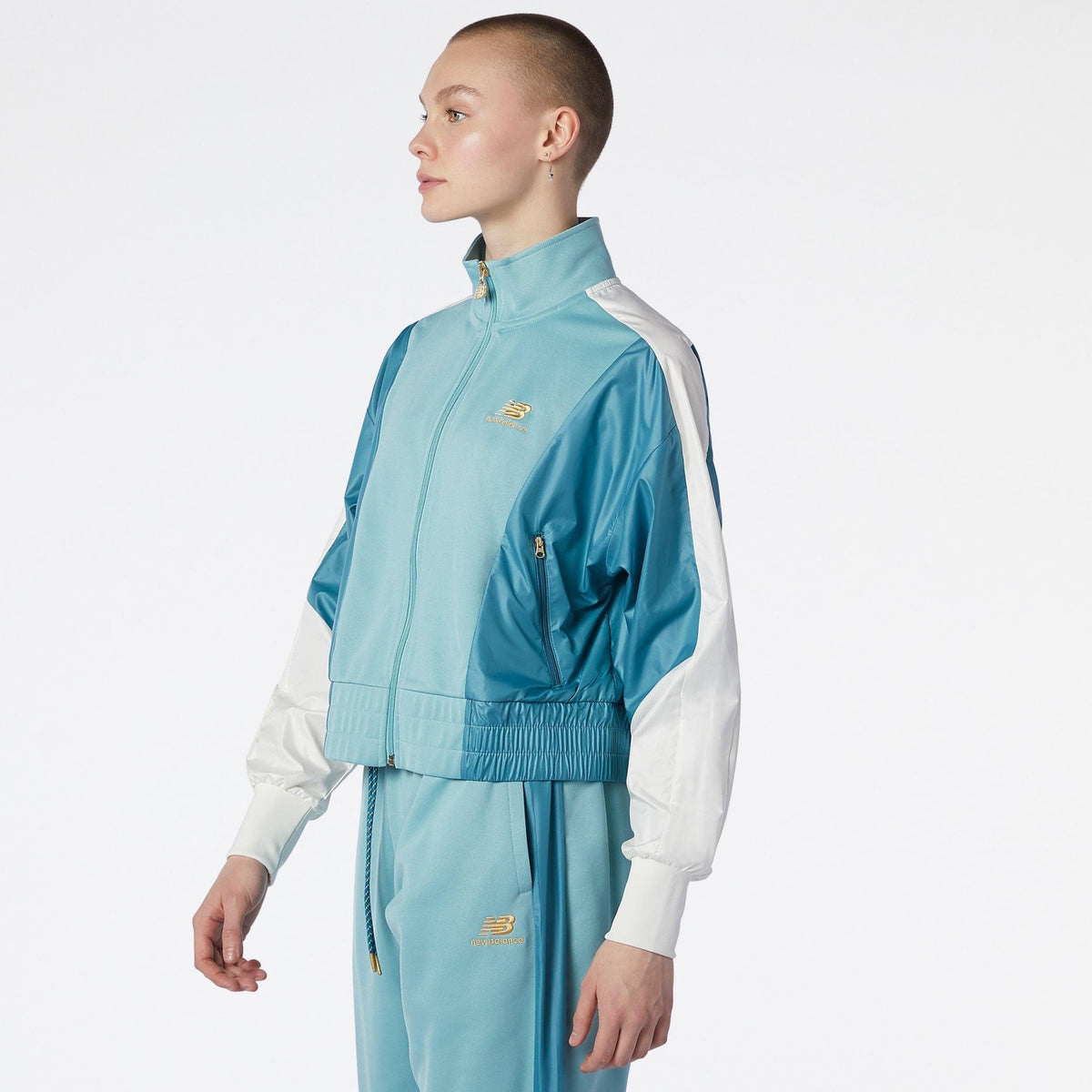 NEW BALANCE - ג'קט Athletics Higher Learning כחול - MASHBIR//365