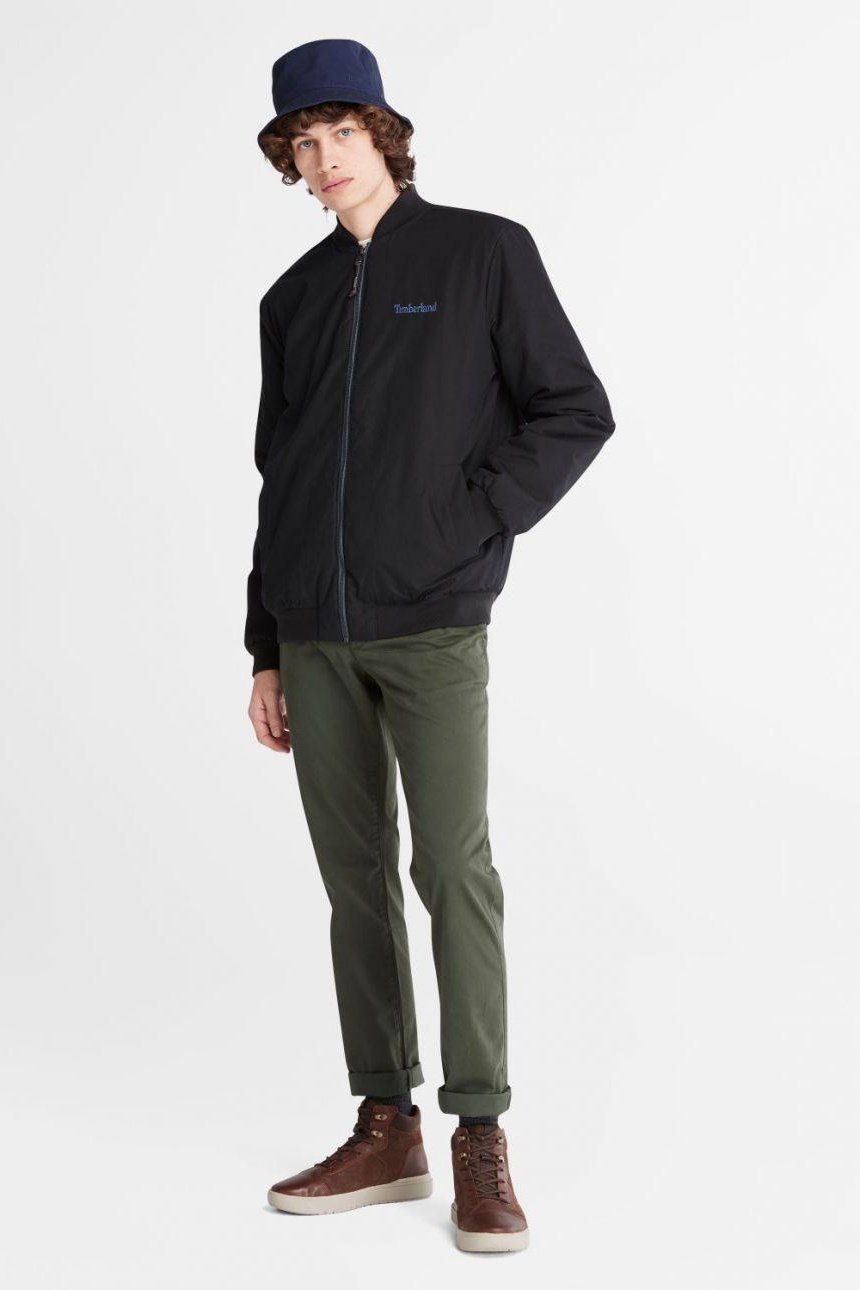 TIMBERLAND - ג'קט BOMBER בצבע שחור - MASHBIR//365