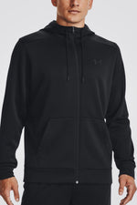 UNDER ARMOUR - ג'קט Fleece FZ Hoodi בצבע שחור - MASHBIR//365
