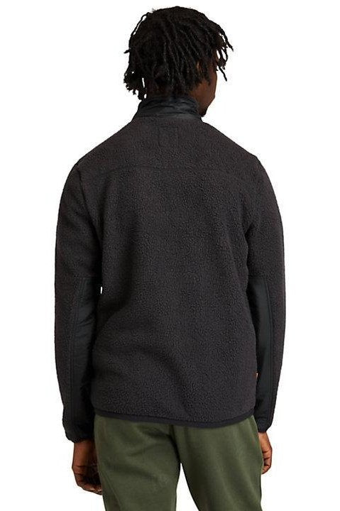 TIMBERLAND - ג'קט פליז SHERPA שחור - MASHBIR//365