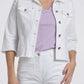 PUNT ROMA - ג'קט ג'ינס בצבע לבן - MASHBIR//365 - 3