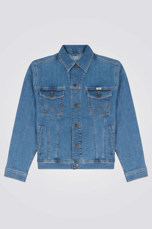 WRANGLER - ג'קט ג'ינס בצבע כחול - MASHBIR//365
