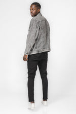 LEVI'S - ג'קט ג'ינס לגברים BLACK BEAR בצבע אפור - MASHBIR//365