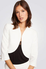 MORGAN - ג'קט גזרה ישרה בצבע אוף וויט - MASHBIR//365