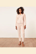 ETAM - ג'קט קפוצ'ון קטיפתי YED ורוד פודרה - MASHBIR//365