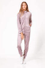 KENNETH COLE - ג'קט קטיפתי סגול - MASHBIR//365