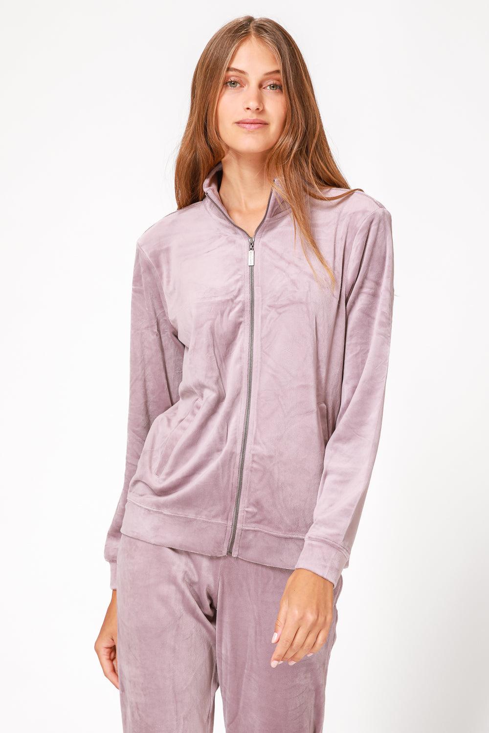 KENNETH COLE - ג'קט קטיפתי סגול - MASHBIR//365