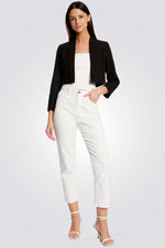 MORGAN - ג'קט קצר בצבע שחור - MASHBIR//365