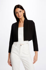 MORGAN - ג'קט קצר בצבע שחור - MASHBIR//365