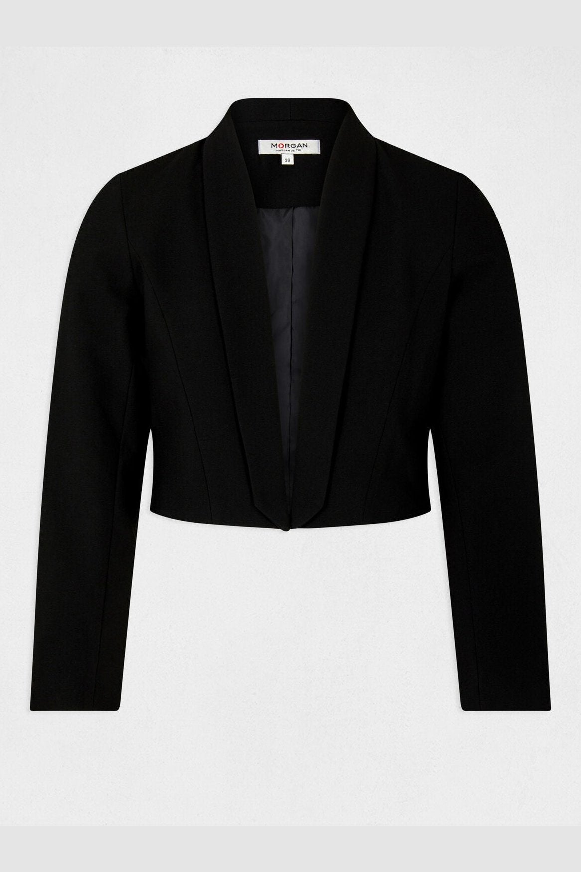 MORGAN - ג'קט קצר בצבע שחור - MASHBIR//365