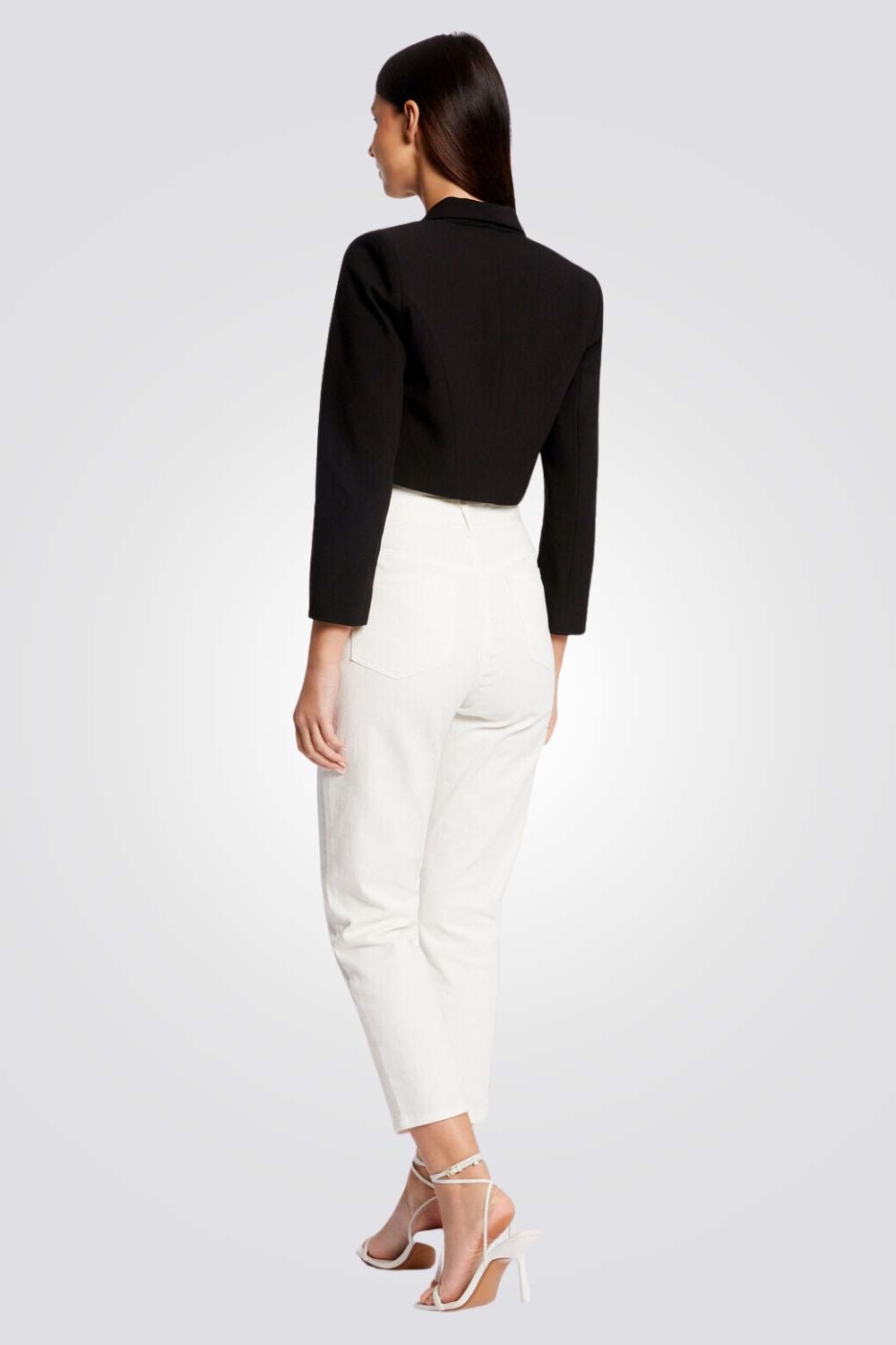 MORGAN - ג'קט קצר בצבע שחור - MASHBIR//365