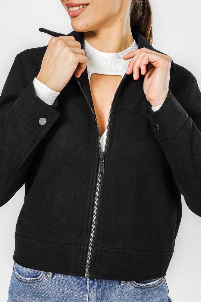 ג'קט קרופ שחור | קנת קול