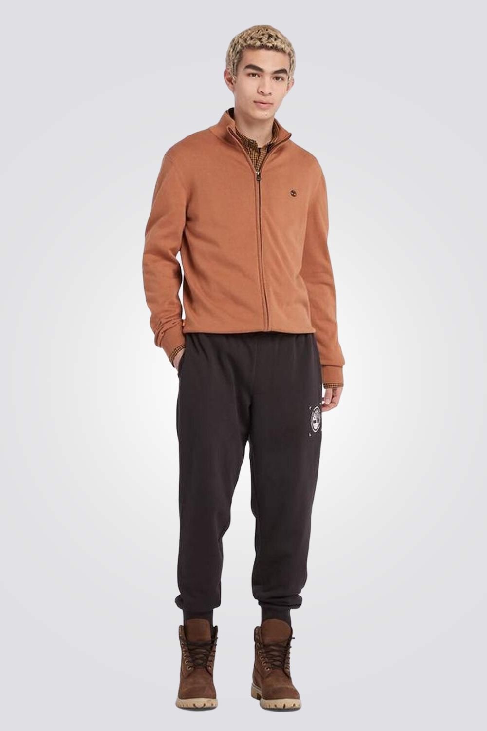 TIMBERLAND - ג'קט לגברים בצבע חום - MASHBIR//365