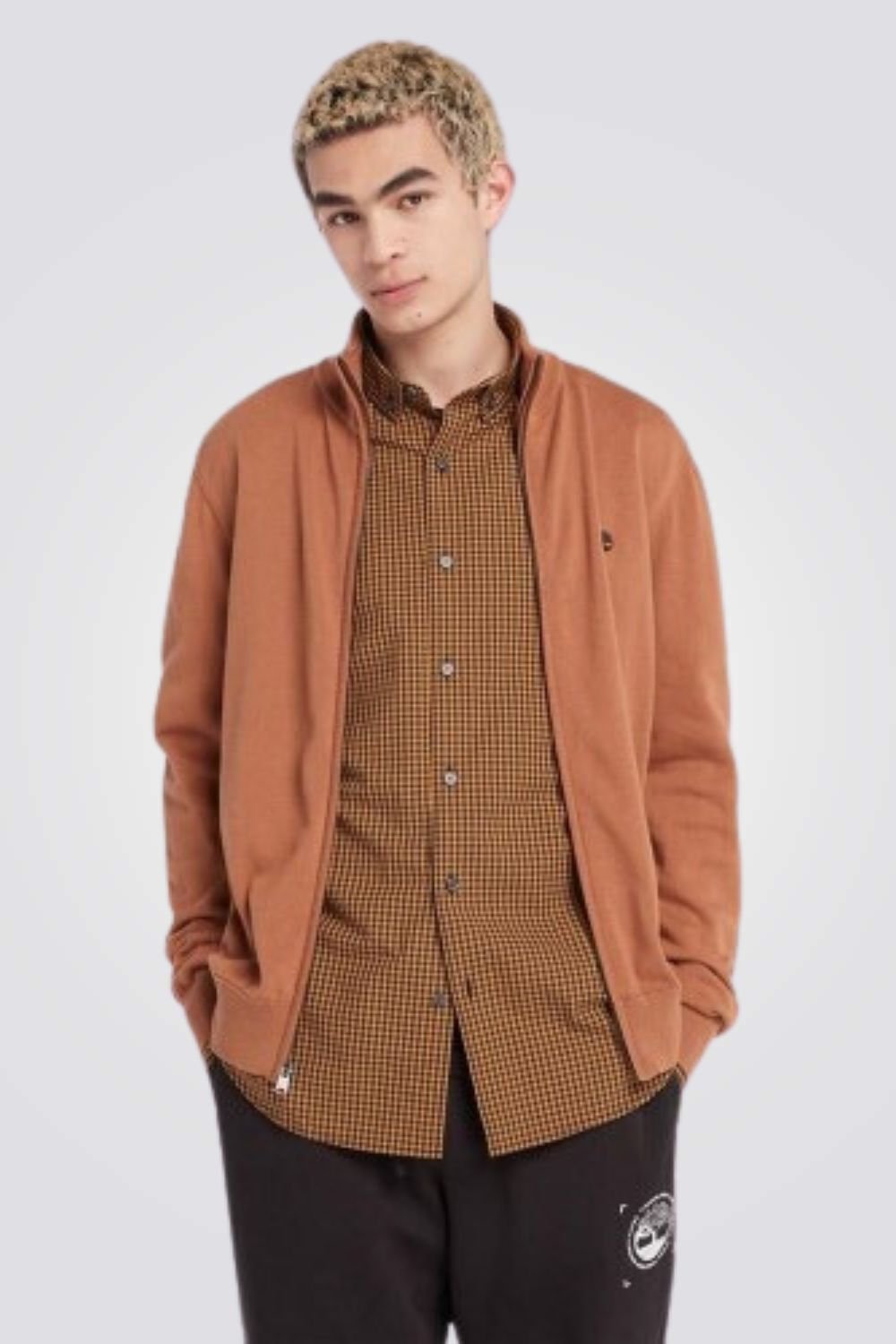 TIMBERLAND - ג'קט לגברים בצבע חום - MASHBIR//365