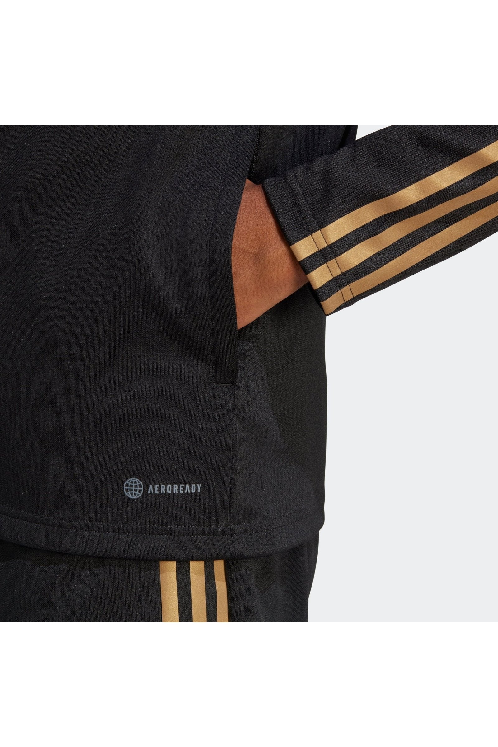 ADIDAS - ג'קט לגברים REFGOLTIRO TR בצבע שחור - MASHBIR//365