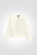 OKAIDI - ג'קט ליב הדפס נקודות בצבע בז' לילדות - MASHBIR//365