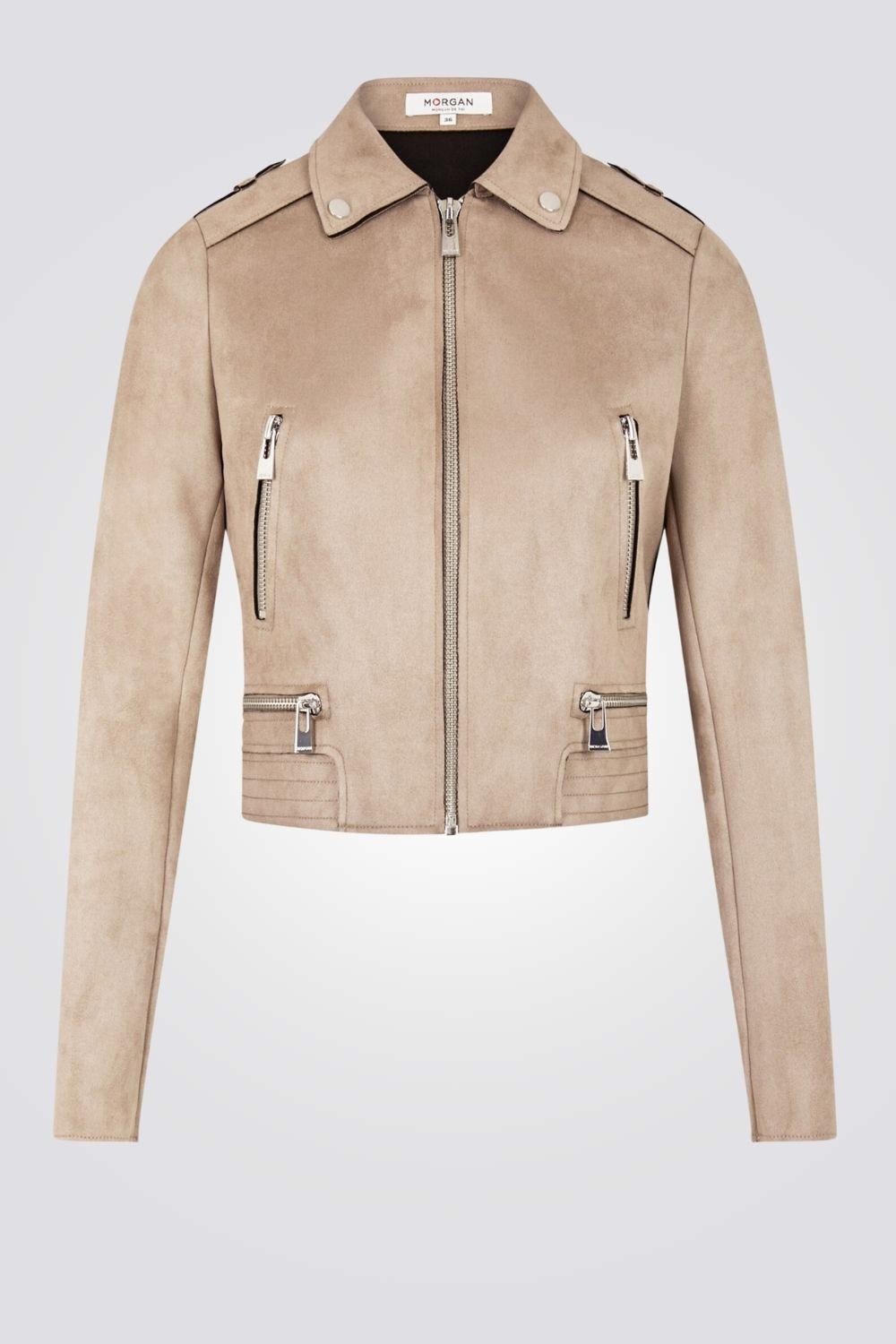 MORGAN - ג'קט לנשים בצבע אבן - MASHBIR//365