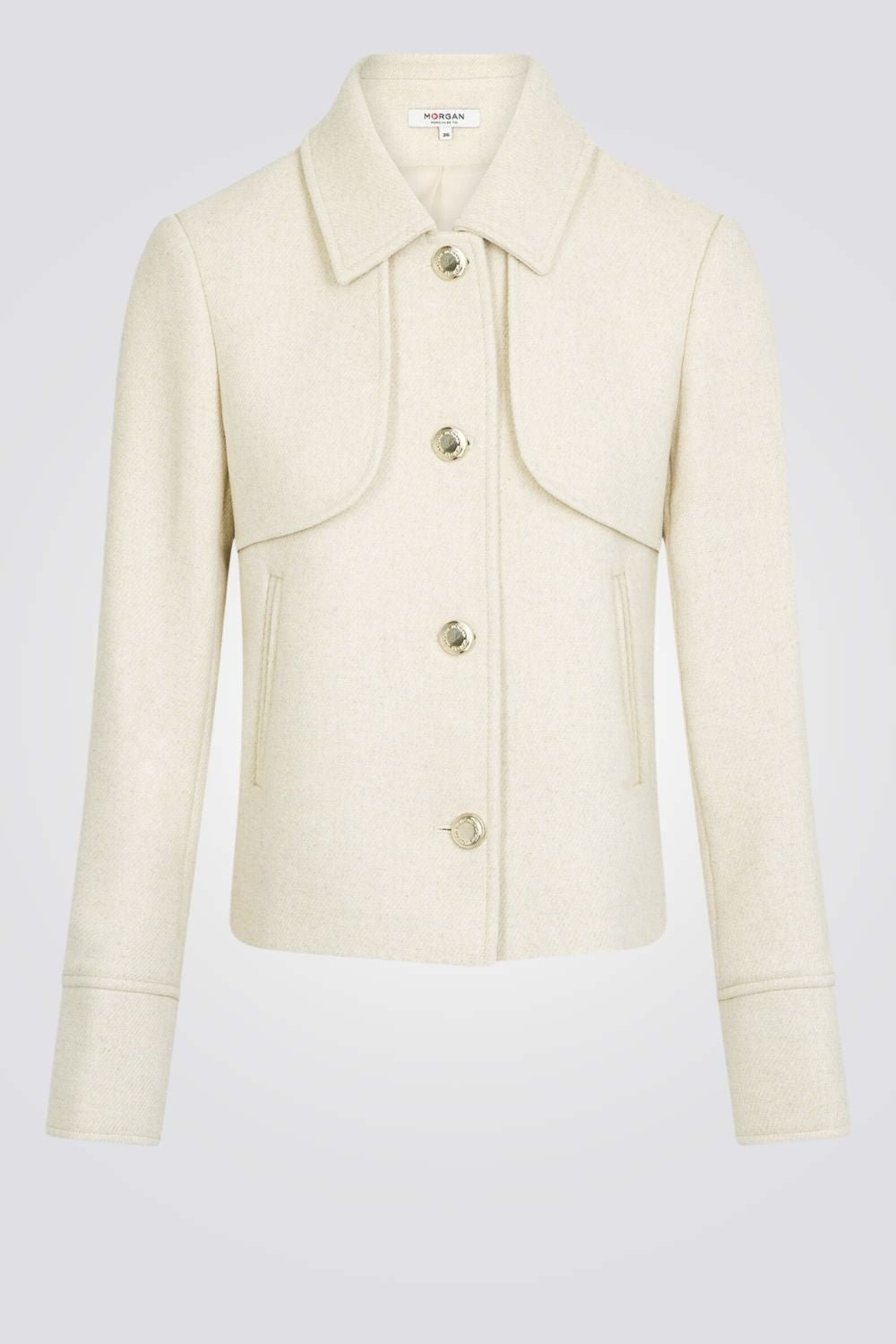 MORGAN - ג'קט לנשים בצבע אבן - MASHBIR//365