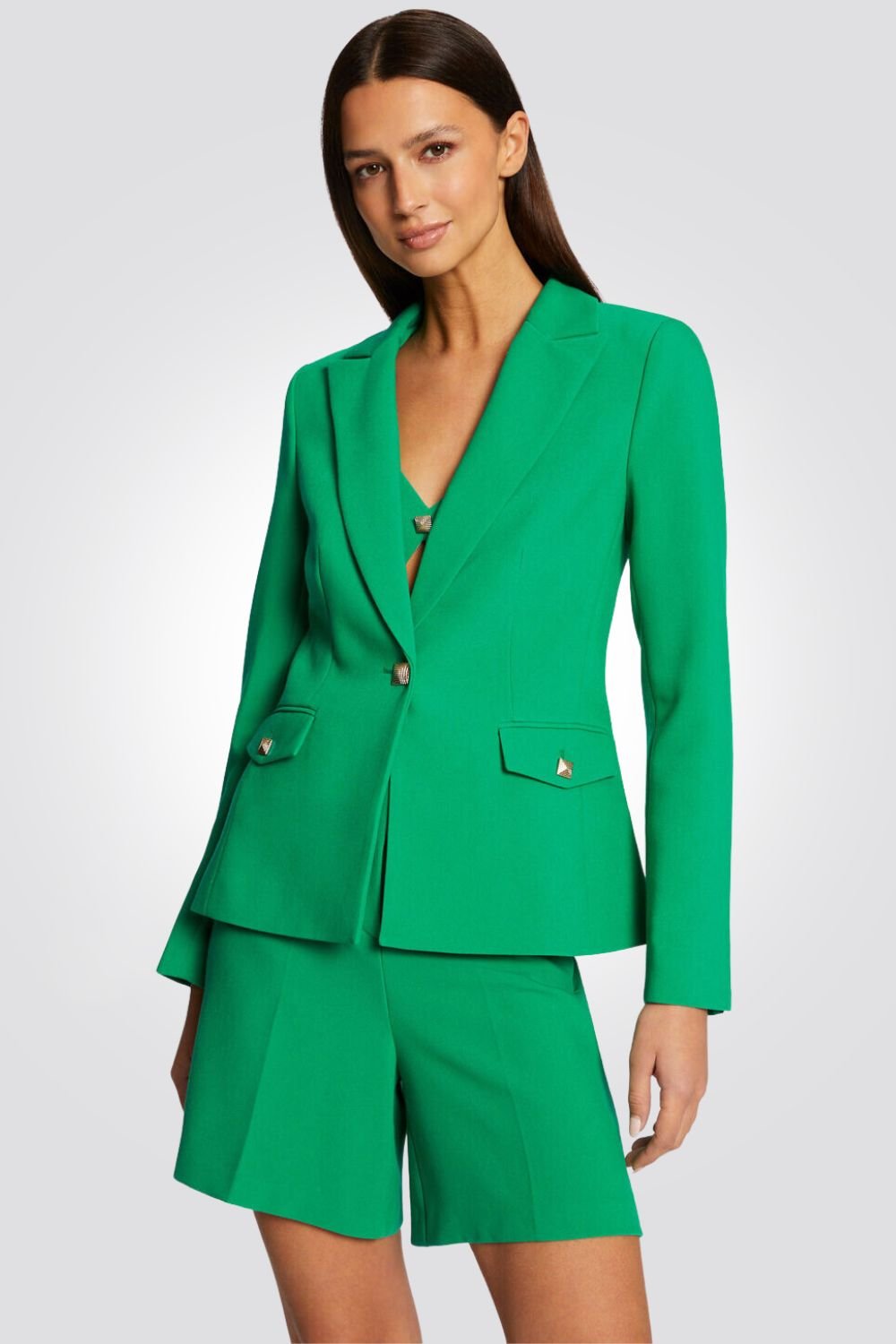 MORGAN - ג'קט לנשים בצבע ירוק - MASHBIR//365