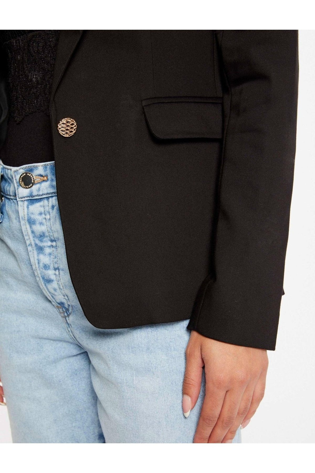 MORGAN - ג'קט מחוייט בצבע שחור - MASHBIR//365