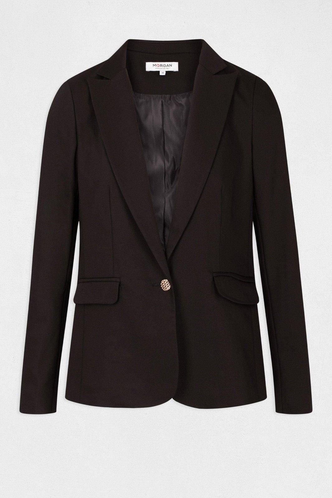 MORGAN - ג'קט מחוייט בצבע שחור - MASHBIR//365