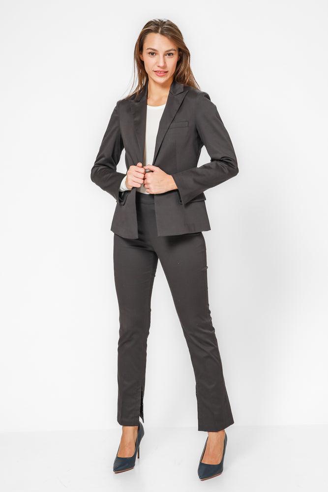 KENNETH COLE - ג'קט מחוייט בצבע שחור - MASHBIR//365