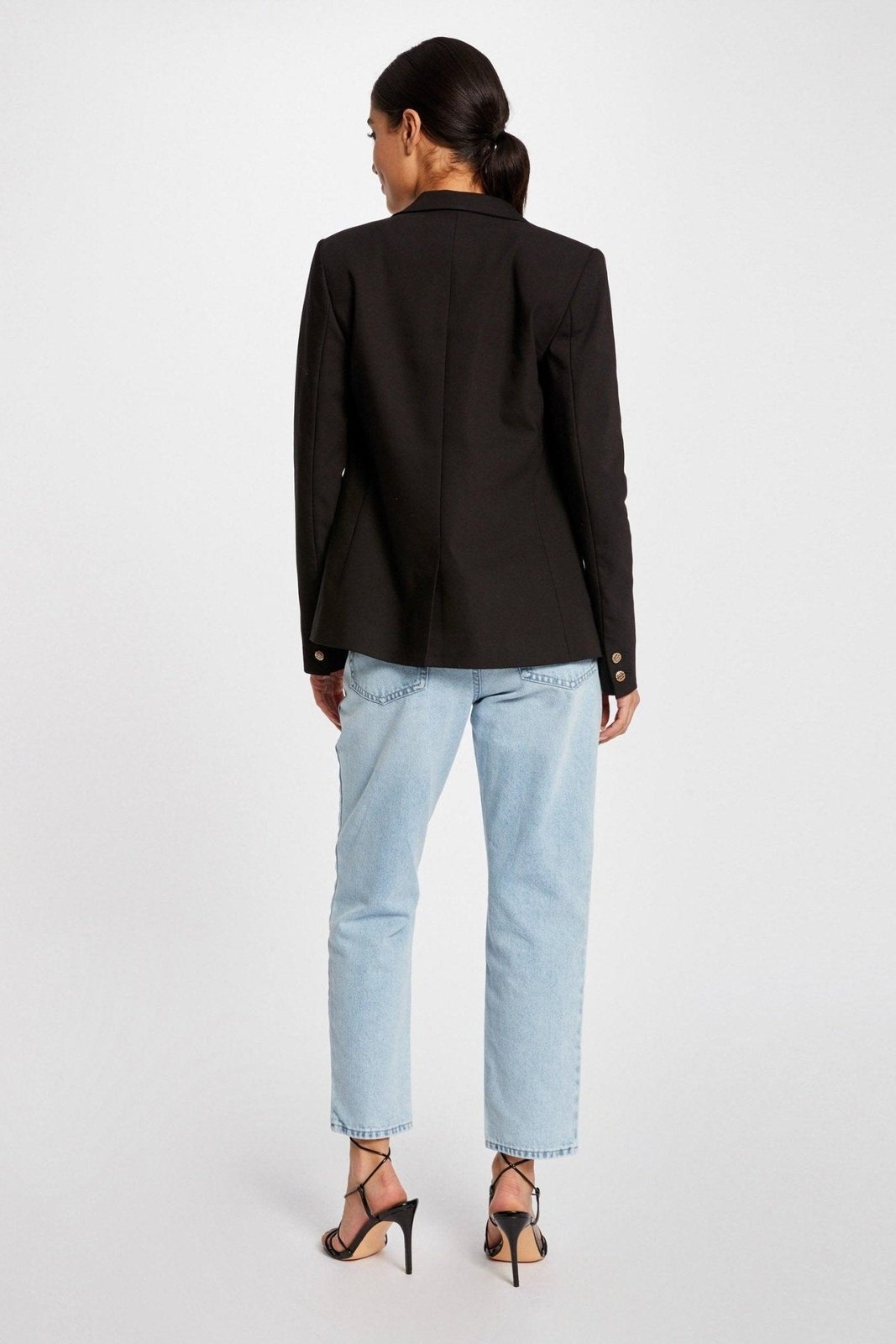 MORGAN - ג'קט מחוייט בצבע שחור - MASHBIR//365