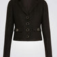 MORGAN - ג'קט נשים בצבע שחור - MASHBIR//365 - 2
