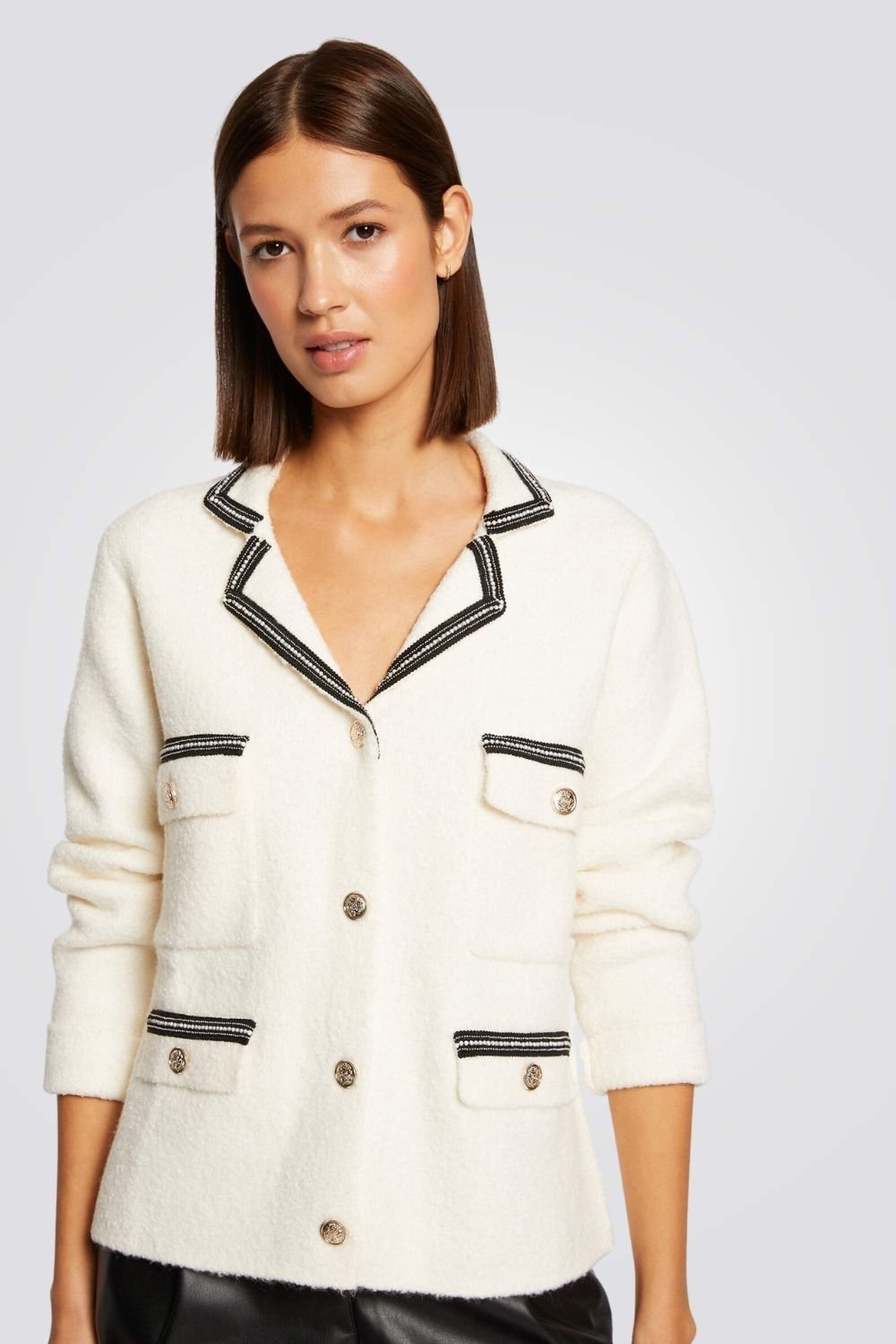 MORGAN - ג'קט נשים בצבעים בז' ושחור - MASHBIR//365