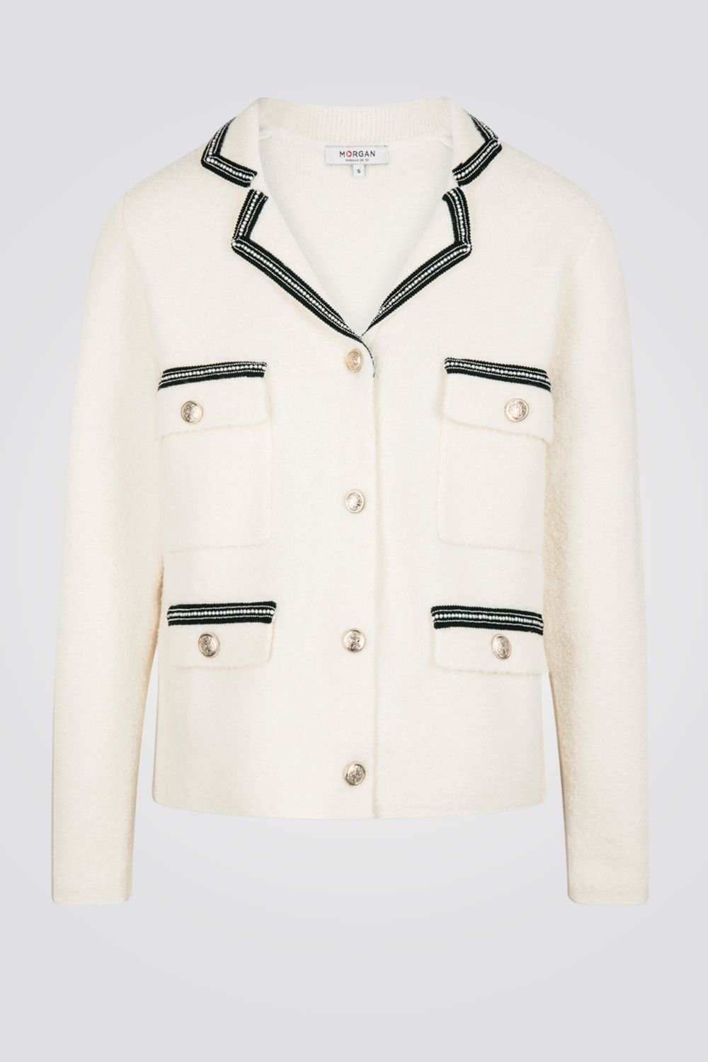 MORGAN - ג'קט נשים בצבעים בז' ושחור - MASHBIR//365