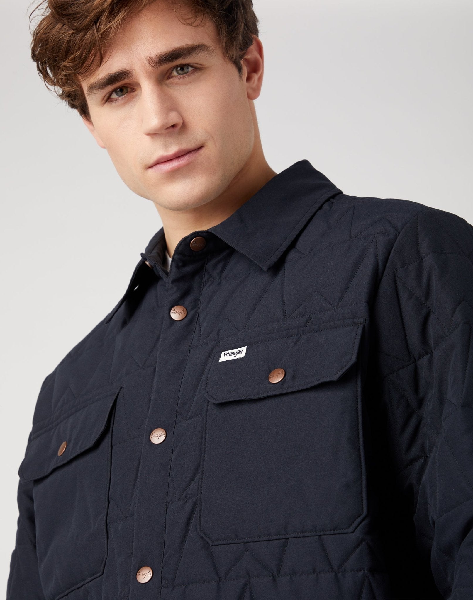 WRANGLER - ג'קט TRANSITIONAL בצבע שחור - MASHBIR//365