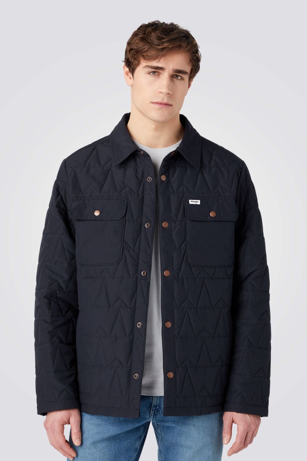 WRANGLER - ג'קט TRANSITIONAL בצבע שחור - MASHBIR//365