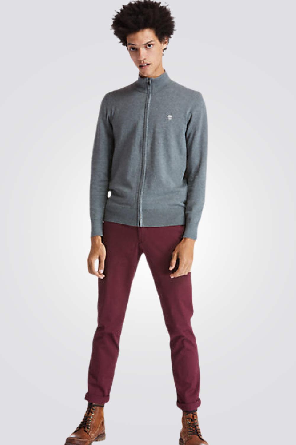 TIMBERLAND - ג'קט WILLIAMS RIVR FULL Z אפור - MASHBIR//365