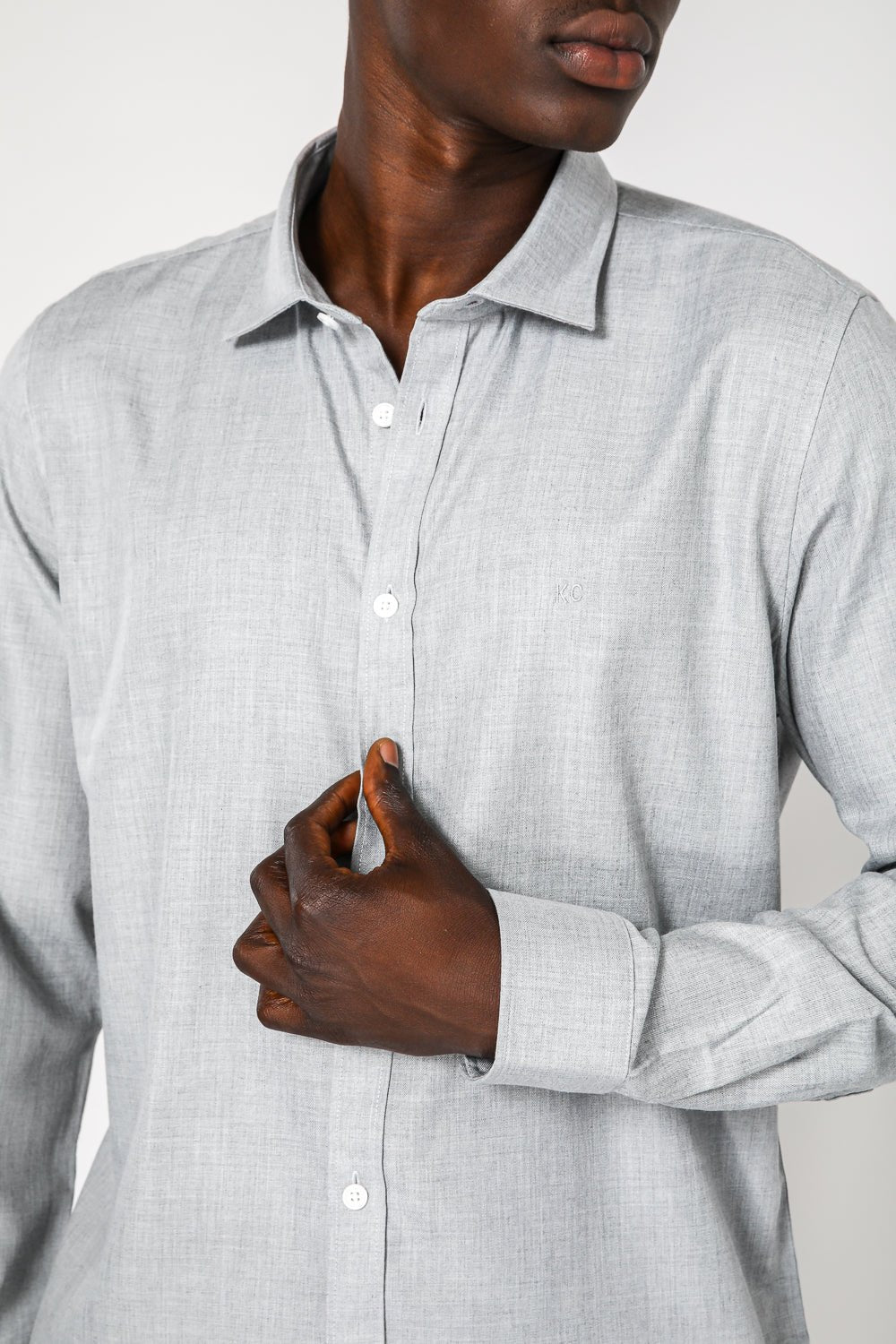 KENNETH COLE - G.MELANGE-SLIM חולצת במבו - MASHBIR//365