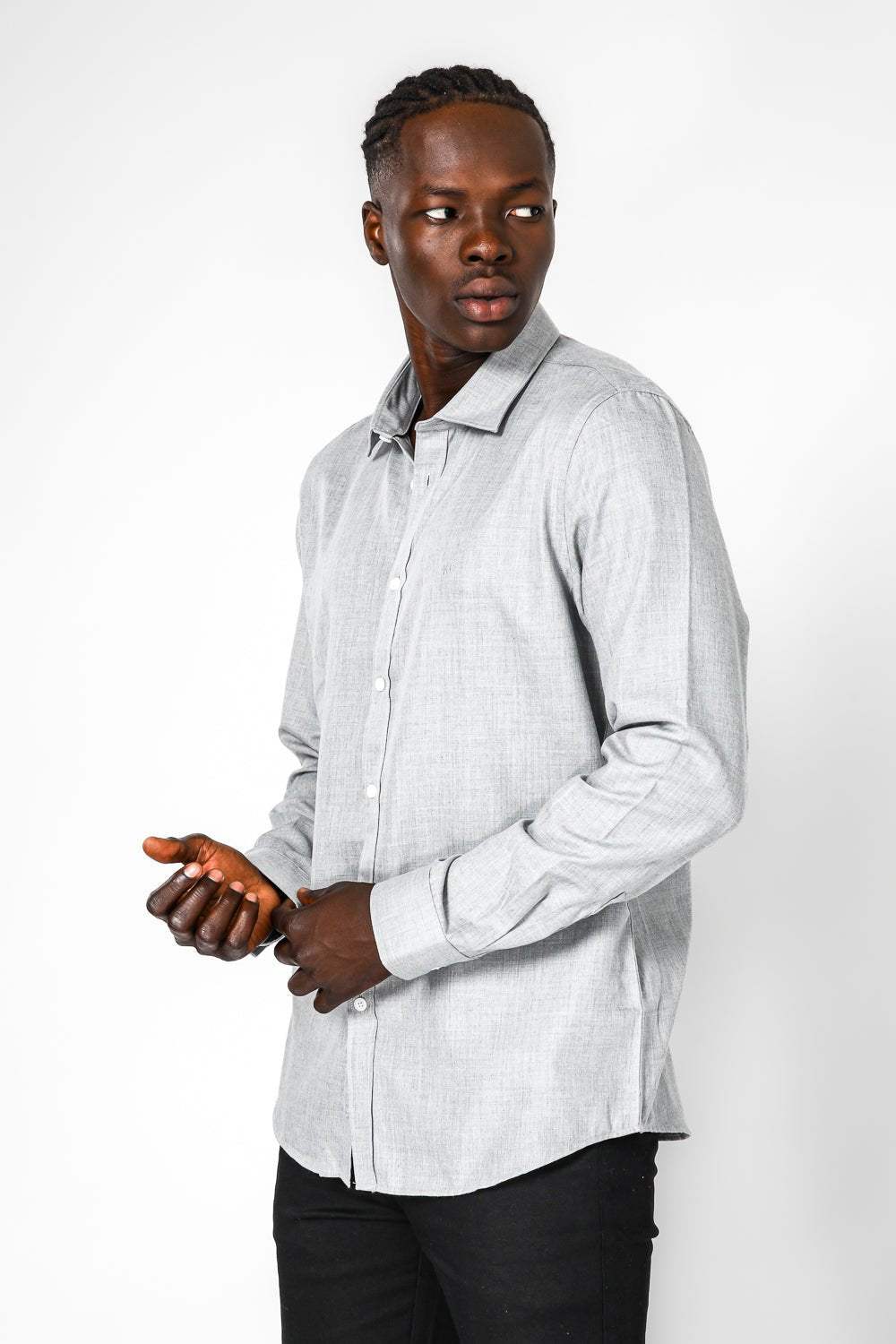 KENNETH COLE - G.MELANGE-SLIM חולצת במבו - MASHBIR//365