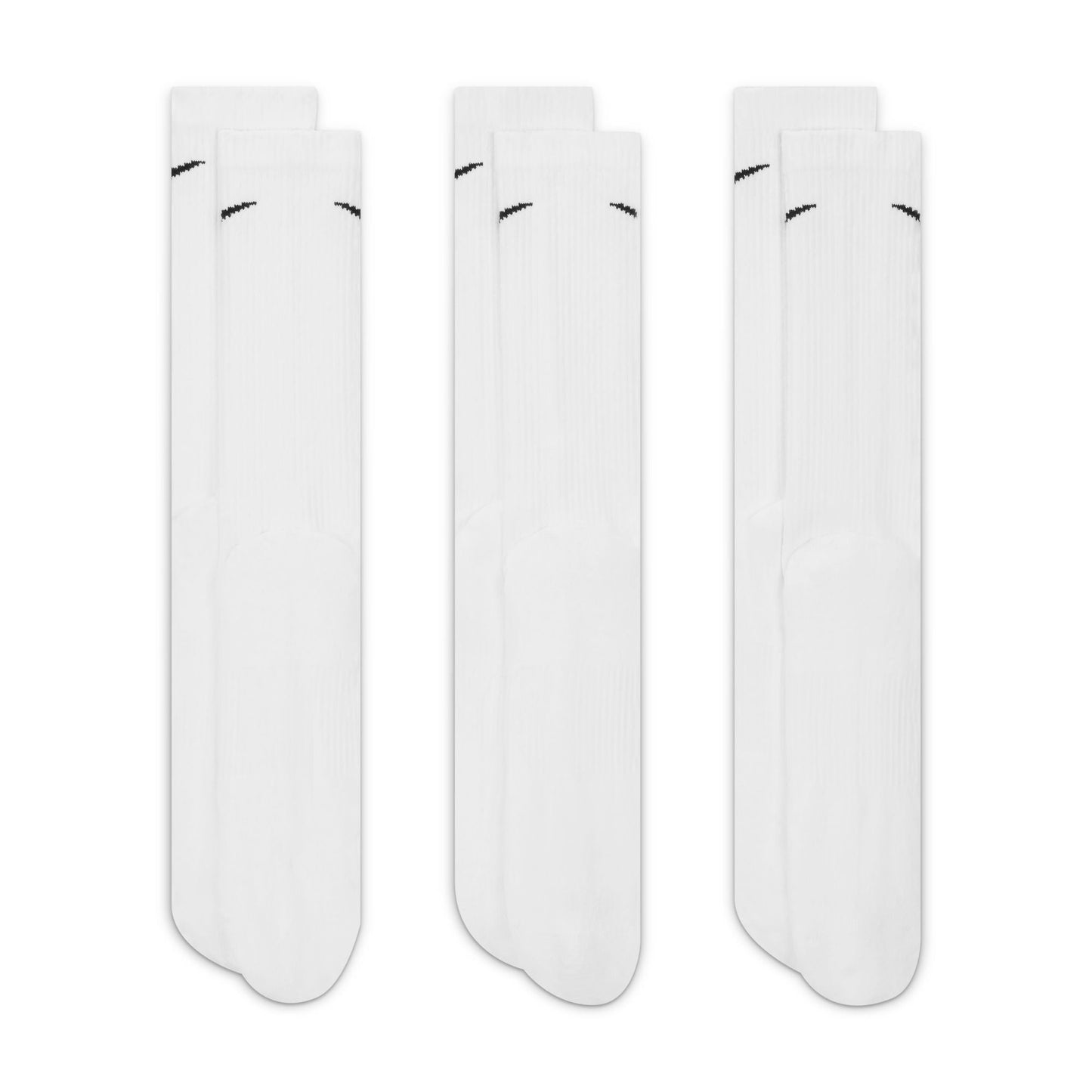 NIKE - גרביים לגברים Everyday Plus Cushioned בצבע לבן - MASHBIR//365