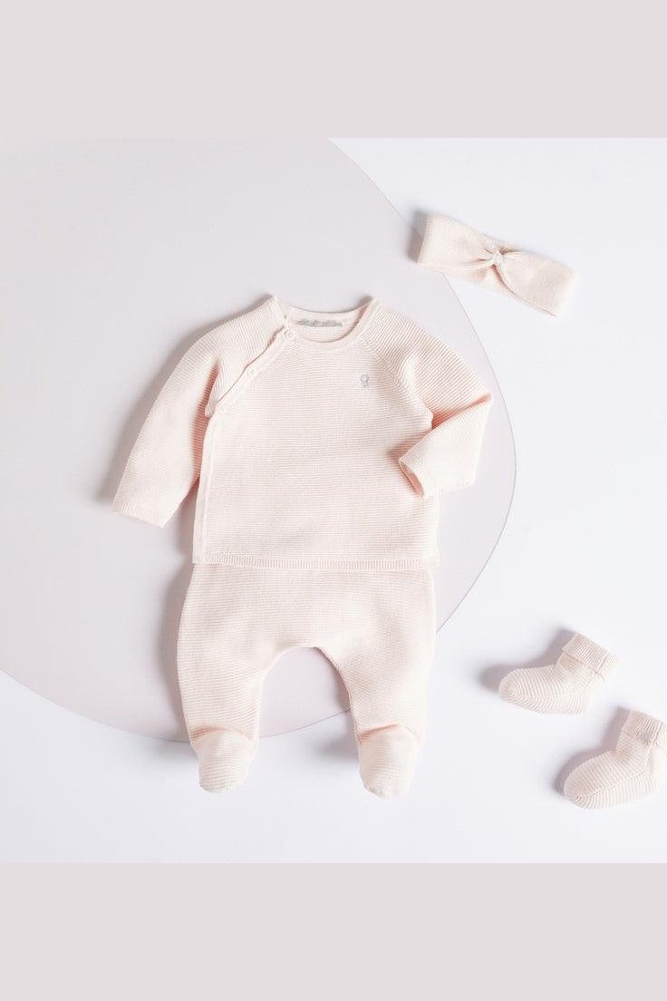 OBAIBI - גרביים סרוגות בצבע ורוד לתינוקות - MASHBIR//365