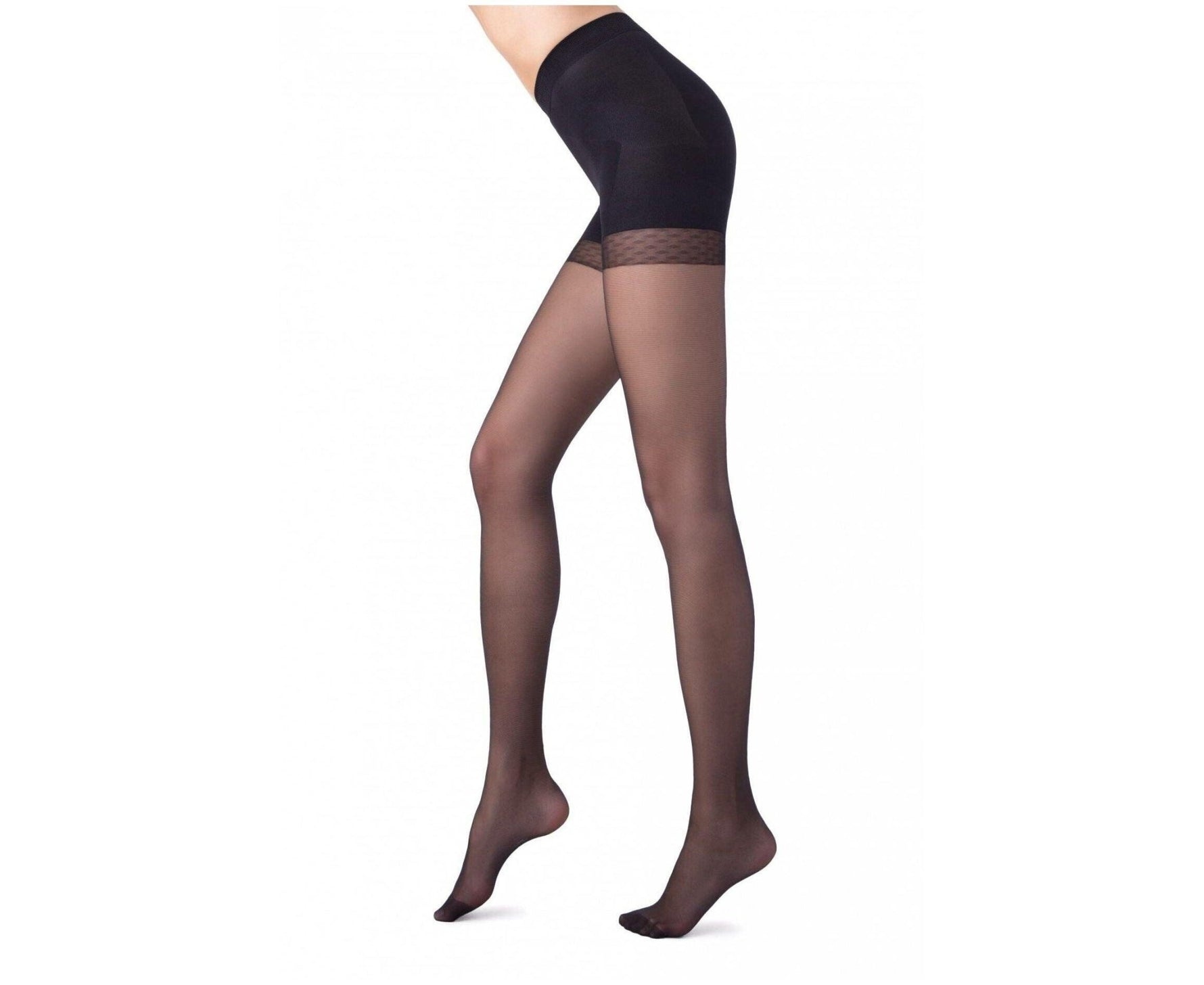 Conte - גרביון מחטב X-PRESS 40 דנייר - שחור - MASHBIR//365