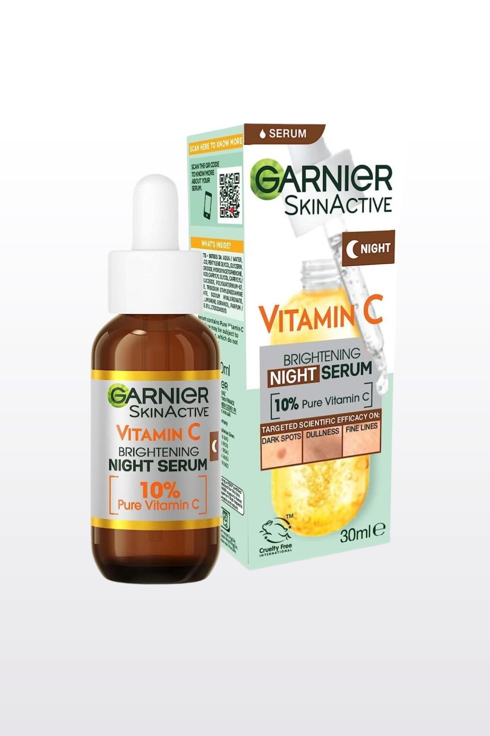 Garnier - גרנייה קרם סרום ללילה עם ויטמין C - MASHBIR//365