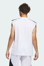 ADIDAS - גופיה לגבר ALL WORLD TANK בצבע לבן - MASHBIR//365