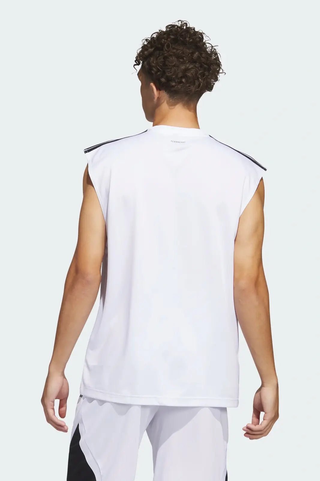 ADIDAS - גופיה לגבר ALL WORLD TANK בצבע לבן - MASHBIR//365